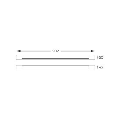 Zuma Line Parks kinkiet 1x9 W chrom W200526501