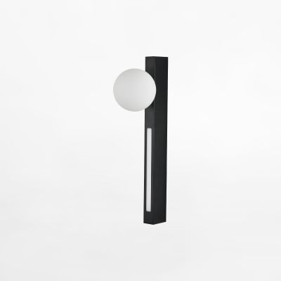 Zuma Line Lund kinkiet 1x40 W 1x6 W biały-czarny W231102-1