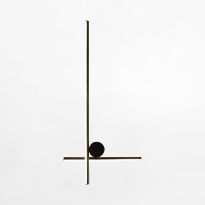 Zuma Line Mill kinkiet 1x14 W czarny W4101-BK