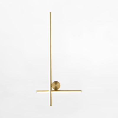 Zuma Line Mill kinkiet 1x14 W złoty W4101-GD