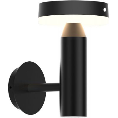 Zuma Line Carli kinkiet solarny 1x4,5 W czarny WT33611