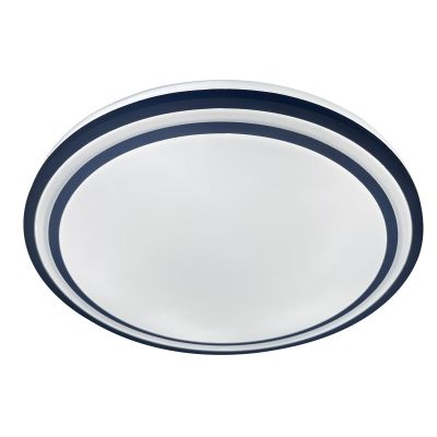 Zuma Line Rati lampa podsufitowa 1x22 W RGB biała-czarna YL-CCTR-01