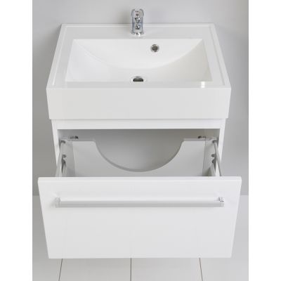 Antado Variete szafka 60 cm podumywalkowa wisząca biały połysk 658493