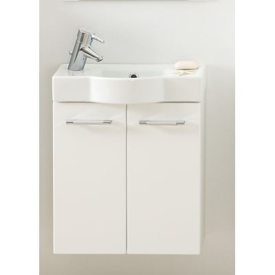 Antado Prima szafka 50 cm podumywalkowa wisząca biały połysk 629073