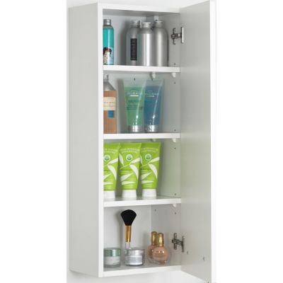 Antado Prima szafka boczna  84 cm wisząca biały połysk 663176