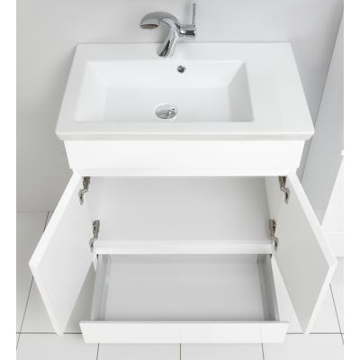 Antado Gabi szafka 70 cm podumywalkowa wisząca biały połysk 669239