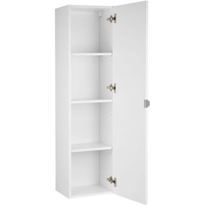 Astor Amy szafka 35x28x130 cm boczna wisząca biała AM-AMS-250-10