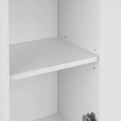 Astor Amy szafka 35x28x130 cm boczna wisząca biała AM-AMS-250-10