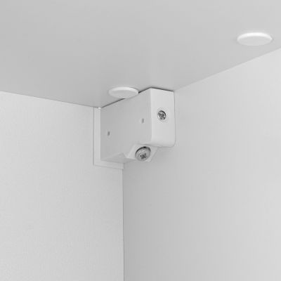 Astor Amy szafka 35x28x130 cm boczna wisząca biała AM-AMS-250-10