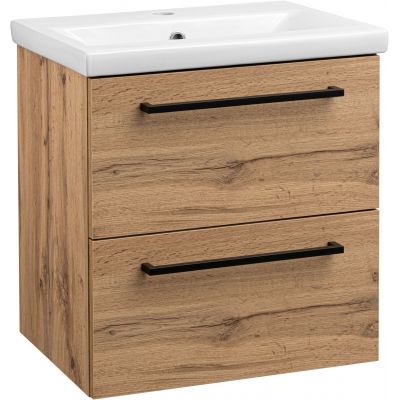 Astor Aster umywalka z szafką 51 cm dąb AM-ATU-502-0N