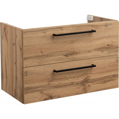 Astor Aster umywalka z szafką 81 cm dąb wotan AM-ATU-810-2N