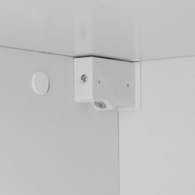 Astor Bryza szafka 35x35x153 cm boczna stojąca biała AM-BZS-350-07