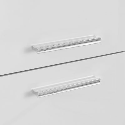 Astor Bryza szafka 35x35x153 cm boczna stojąca biała AM-BZS-350-07