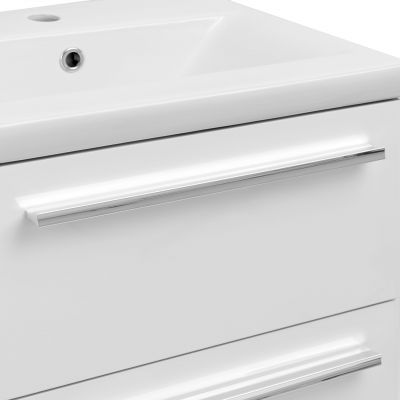 Astor Bryza umywalka z szafką 51 cm białą AM-BZU-500-27