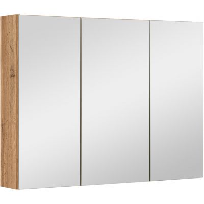 Astor Ida szafka 80x14x60 cm z lustrem dąb AM-MSL-804-0N