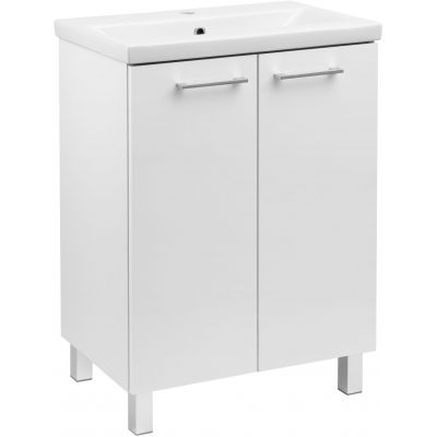 Astor Tania umywalka z szafką 61 cm białą AM-TNU-600-27