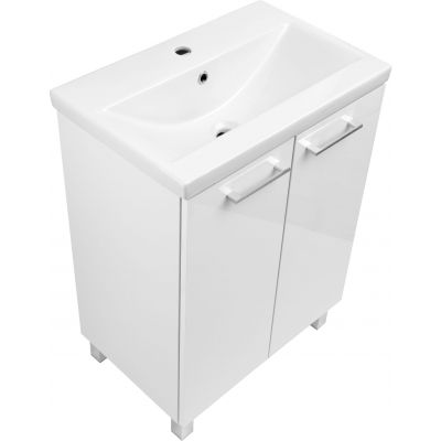 Astor Tania umywalka z szafką 61 cm białą AM-TNU-600-27