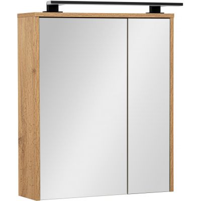 Astor Vivien szafka 60x16x70 cm z lustrem dąb AM-VNL-600-00