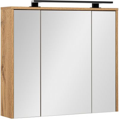 Astor Vivien szafka 80x16x70 cm z lustrem dąb AM-VNL-800-00