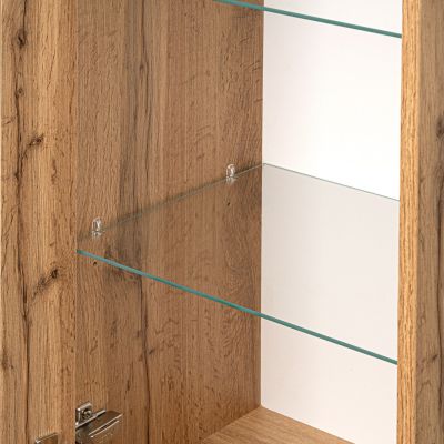 Astor Vivien szafka 40x34x163 cm boczna wisząca dąb AM-VNS-240-00