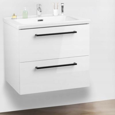 Astor Mona umywalka z szafką 60 cm białą AM-ZTE-004-27