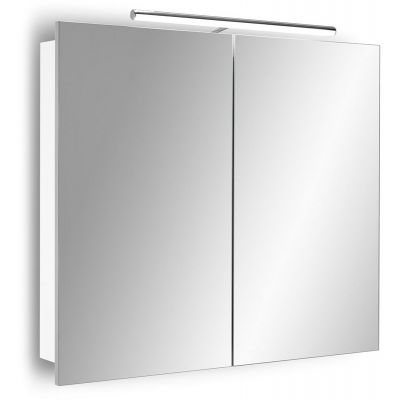 Antado Anta szafka 80 cm lustrzana wisząca biały połysk 657670