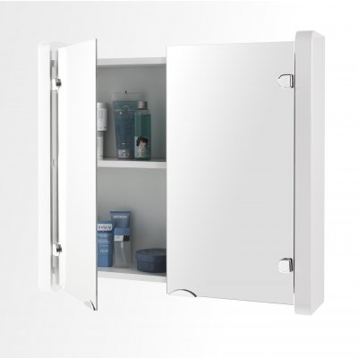 Antado Brava szafka lustrzana biała 70 cm B-070/47