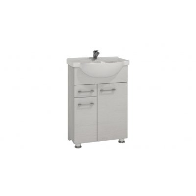 Antado Novella szafka pod umywalkę 61 cm biała NBF-140/6