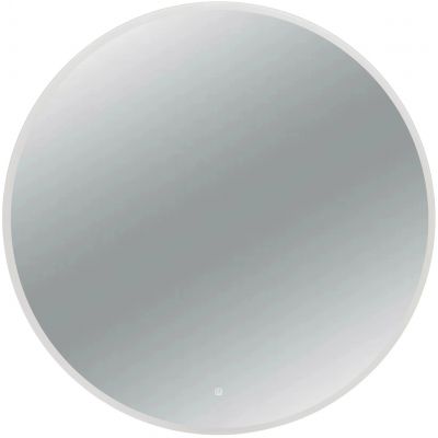 Balneo Moon lustro 60x60 cm okrągłe z oświetleniem z matą grzewczą biały L0101020401-1