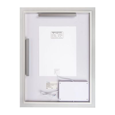 Balneo Cosmo lustro 50x70 cm prostokątne z oświetleniem z matą grzewczą L0201020401-1