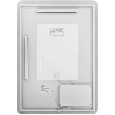 Balneo Lumin lustro 39x50 cm prostokątne z oświetleniem z matą grzewczą L0201020401-6