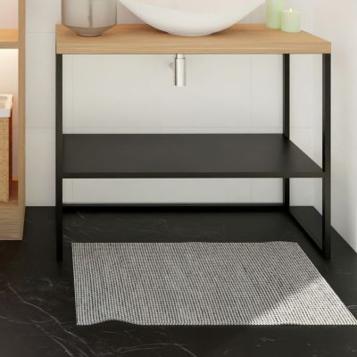 Baltica Design Elise konsola podumywalkowa 75x35x75 cm czarna