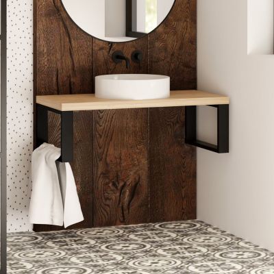 Baltica Design Liv konsola podumywalkowa 95x35x30 cm czarna