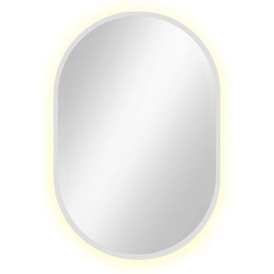 Baltica Design Tiny Border Pastille lustro 90x40 cm z oświetleniem LED białe barwa zimna