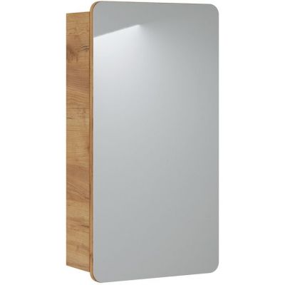 Comad Aruba szafka 40x16x75 cm z lustrem dąb ARUBA 842 -40CM FSC