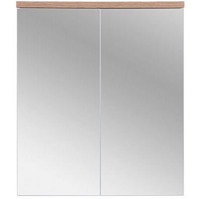 Comad Bali White szafka 60x20x70 cm z lustrem biała BALI WHITE 840 FSC