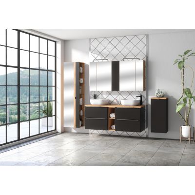 Comad Capri Cosmos szafka 35x35x80 cm czarna CAPRI COSMOS 811 FSC