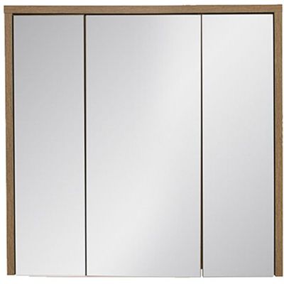 Comad Hampton Concrete szafka 80x16x75 cm z lustrem dąb HAMPTON CONCRETE 84-80