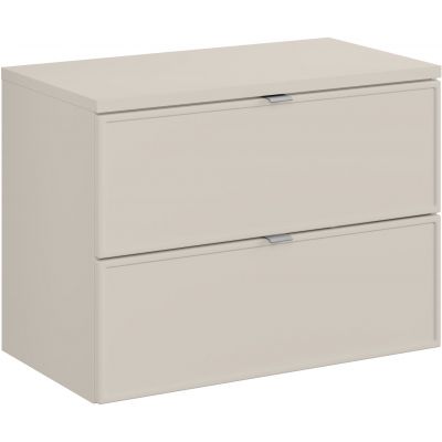 Zestaw Comad Bella Cashmere szafka 80x46x57 cm podumywalkowa wisząca kaszmir z blatem SET-BC B CASHMERE 80CM