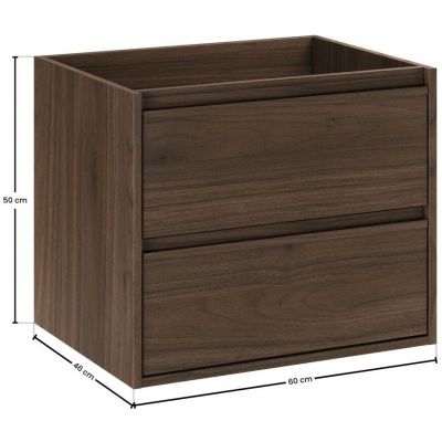Comad Viola Villa szafka 60x46x50 cm podumywalkowa wisząca orzech villa VIOLA VILLA 82-60-46-2S