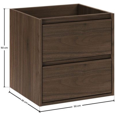 Comad Viola Villa szafka 50x46x50 cm podumywalkowa wisząca orzech villa VIOLA VILLA 82-50-46-2S