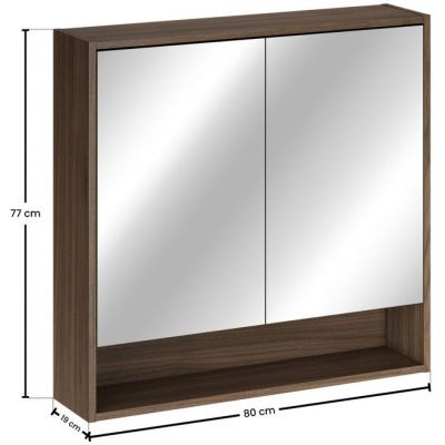 Comad Viola Villa szafka 80x19x77 cm orzech villa VILLA UN 84-80-2D