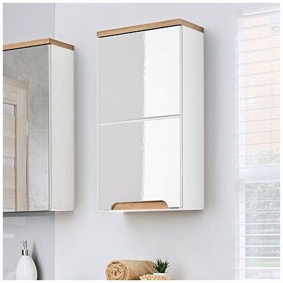Comad Bali White szafka 35x20x70 cm boczna wisząca biała BALI WHITE 830 FSC