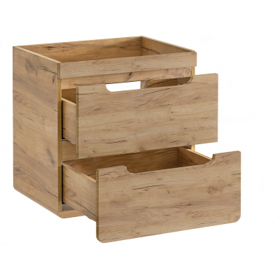 Comad Aruba Craft szafka 60x46 cm podumywalkowa wisząca dąb craft złoty ARUBACRAFT828-UN-60CMFSC