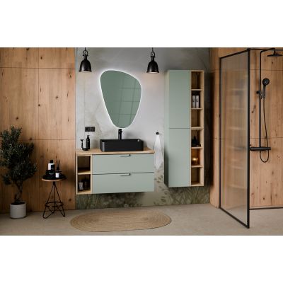 Comad Aster Green szafka 80x45,6x50 cm podumywalkowa wisząca zielony mat ASTER GREEN 82-80-46-2S