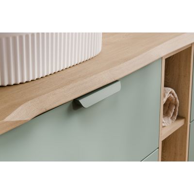 Comad Aster Green szafka 80x45,6x50 cm podumywalkowa wisząca zielony mat ASTER GREEN 82-80-46-2S