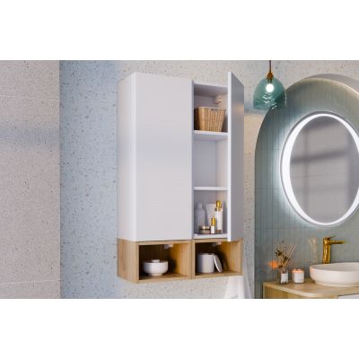 Comad Aster White szafka 30x26,6x80 cm boczna wisząca biały mat ASTER WHITE 80-30-1D