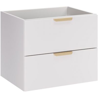 Comad Aster White szafka 60x45,6x50 cm podumywalkowa wisząca biały mat ASTER WHITE 82-60-46-2S