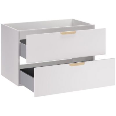 Comad Aster White szafka 80x45,6x50 cm podumywalkowa wisząca biały mat ASTER WHITE 82-80-46-2S