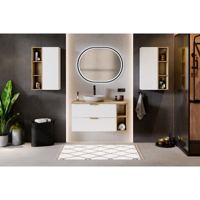 Comad Aster White szafka 80x45,6x50 cm podumywalkowa wisząca biały mat ASTER WHITE 82-80-46-2S